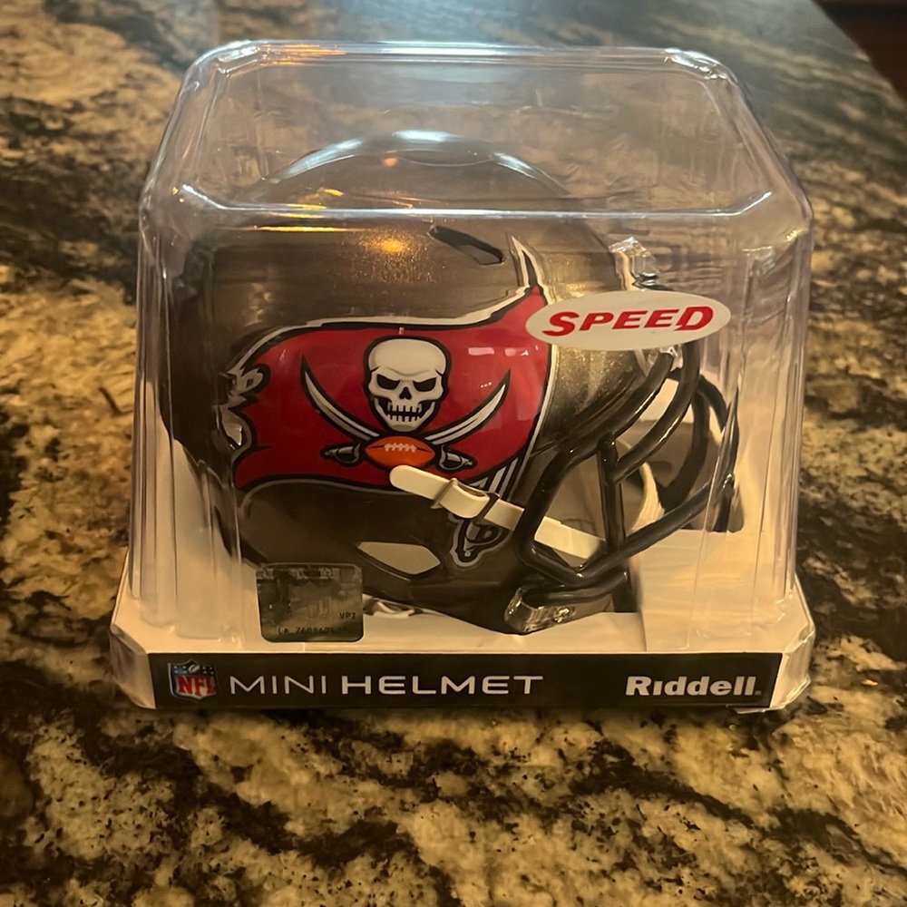 Tampa Bay Buccaneers mini helmet